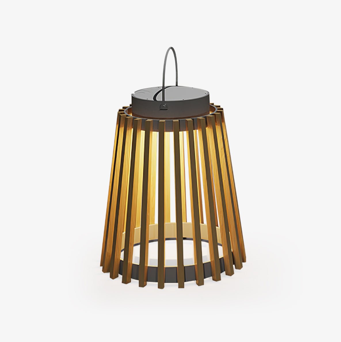 Slatted Outdoor Lantern Light | Ormexis
