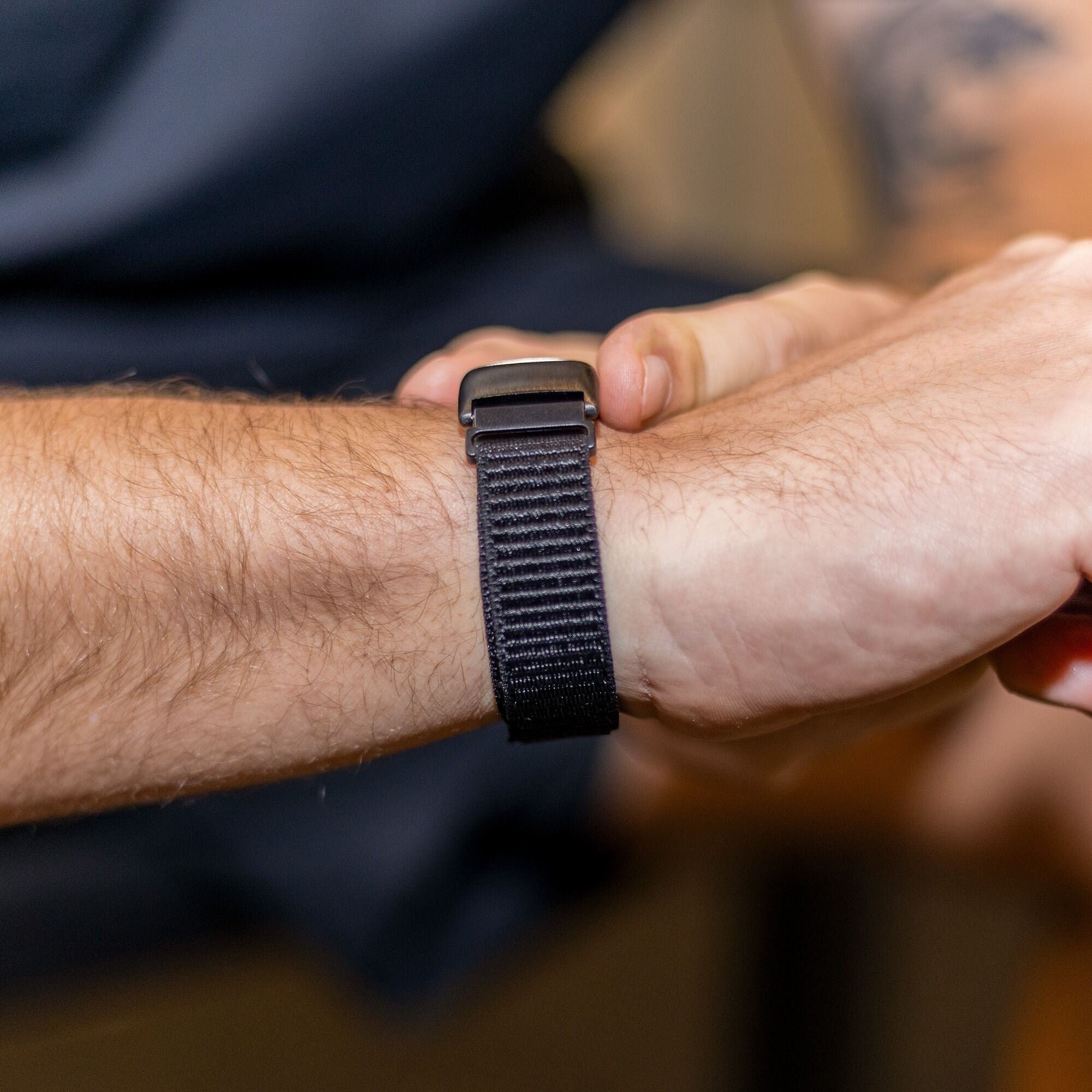 Cinturino di ricambio in nylon per Fitbit Charge 5, tracker fitness