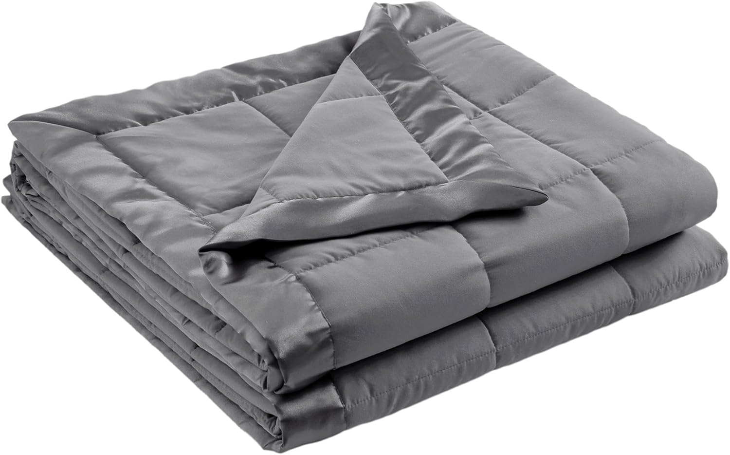 Coperta leggera morbida della collezione Windom con bordo in raso