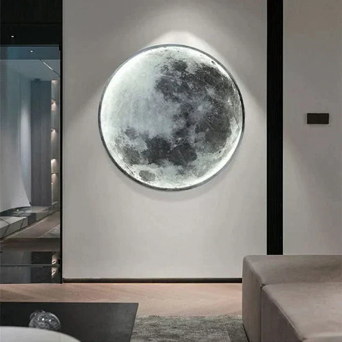 LunaLume – měsíční lampa s realistickým povrchem Měsíce pro jemné noční světlo Ormexis