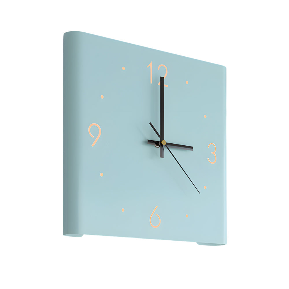 Minimalist Backlit Clock Fixture | Ormexis
