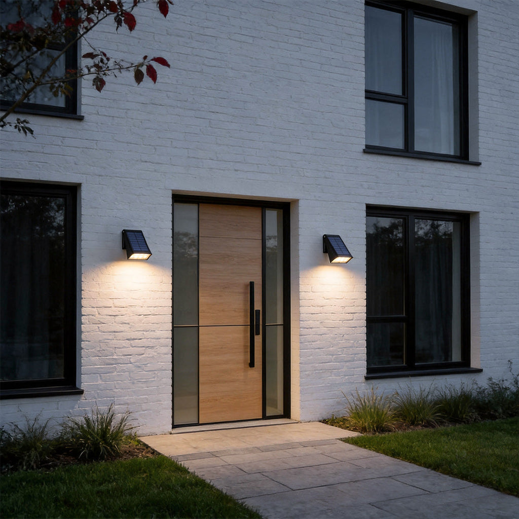 Solar Downlight Exterior Sconce | Ormexis