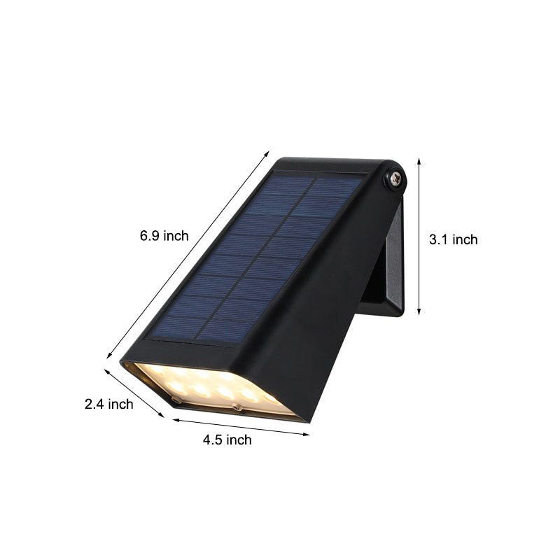 Solar Downlight Exterior Sconce | Ormexis