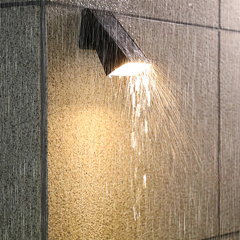 Solar Downlight Exterior Sconce | Ormexis