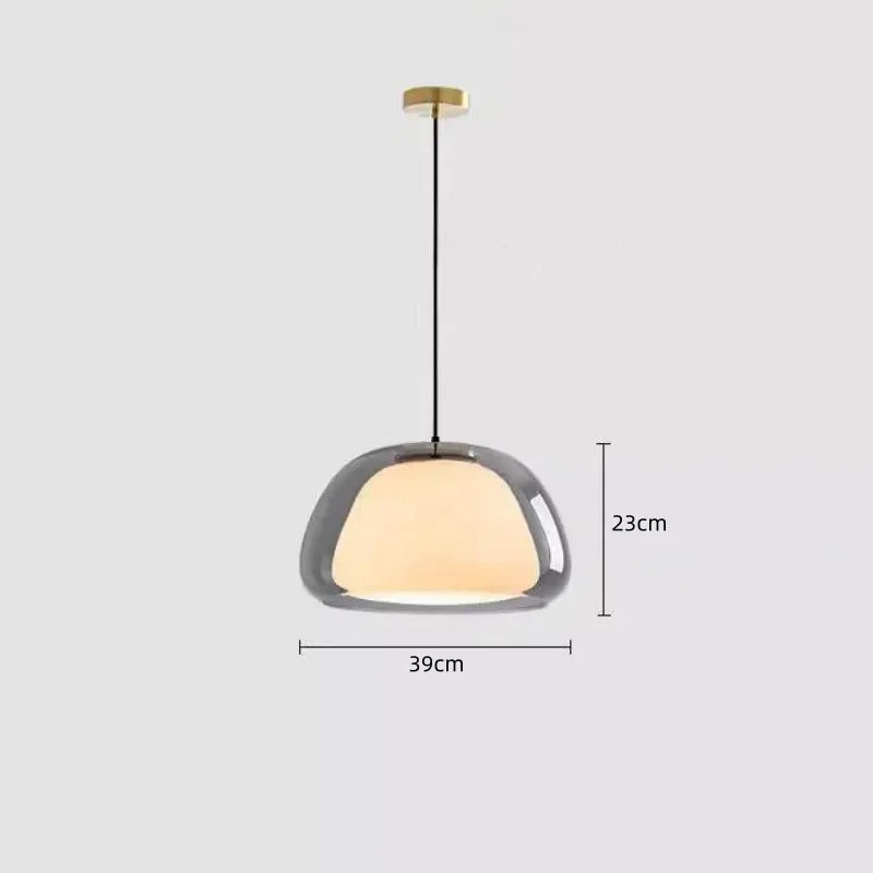 Minimalistinen lasiriippuvalaisin | Ormexis