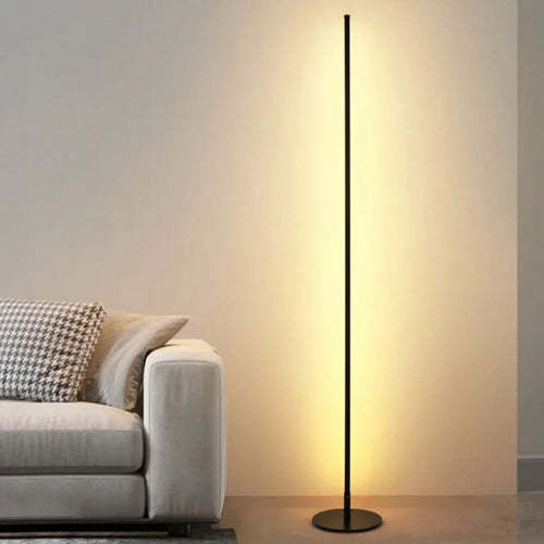 LumaNest stmívatelná stojací lampa s teplým LED osvětlením do obývacího pokoje nebo domácí kanceláře Ormexis
