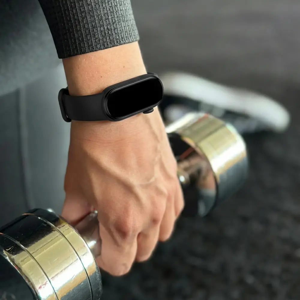 Náhradní silikonový řemínek Xiaomi Mi Band 5 černý