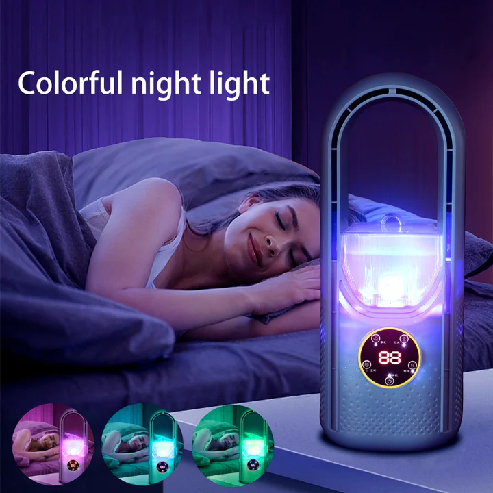 Quiet Bladeless Portable AC for Home and Office | ormexis