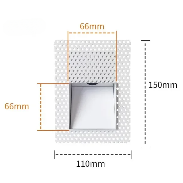 Perfora geometrische Wandleuchte | Ormexis