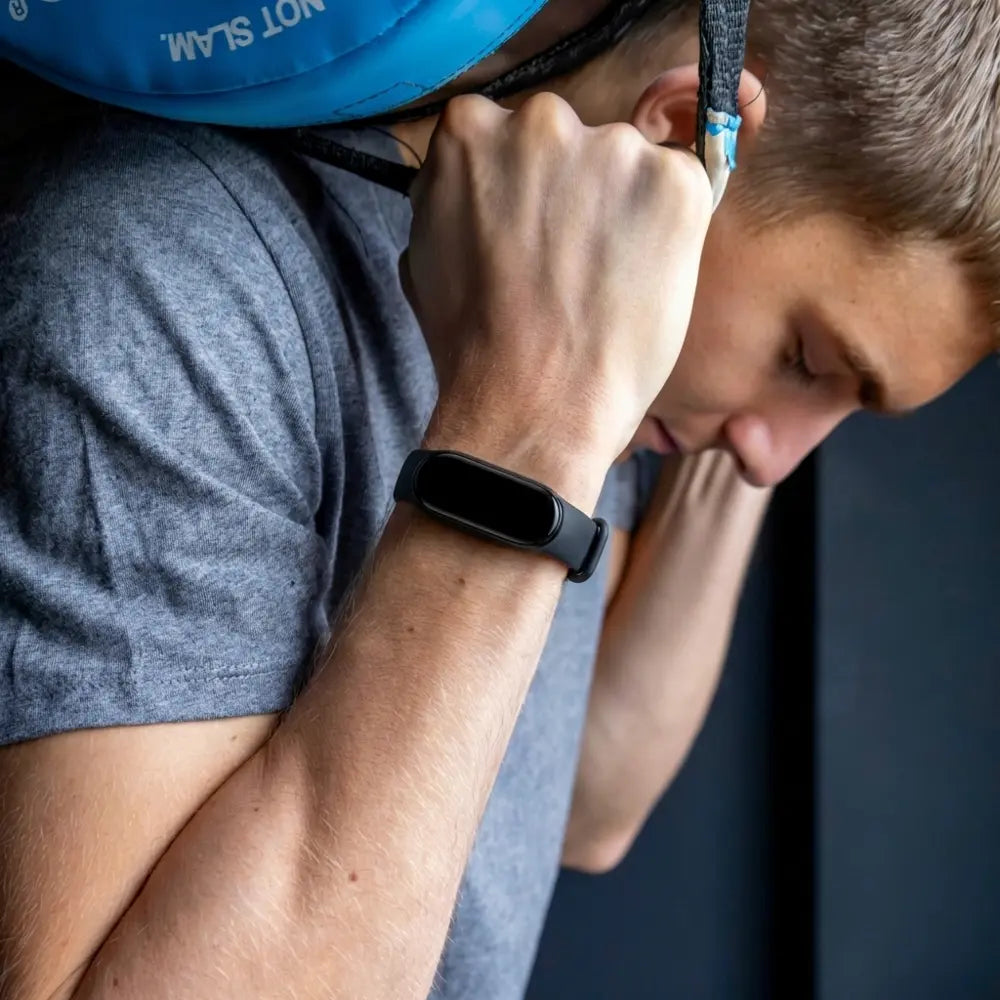 Náhradní silikonový řemínek Xiaomi Mi Band 5 černý