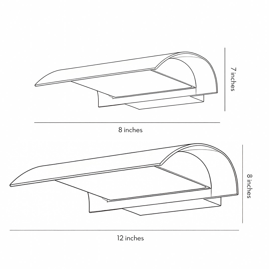 Aeris Canopy Outdoor Wall Light | Ormexis