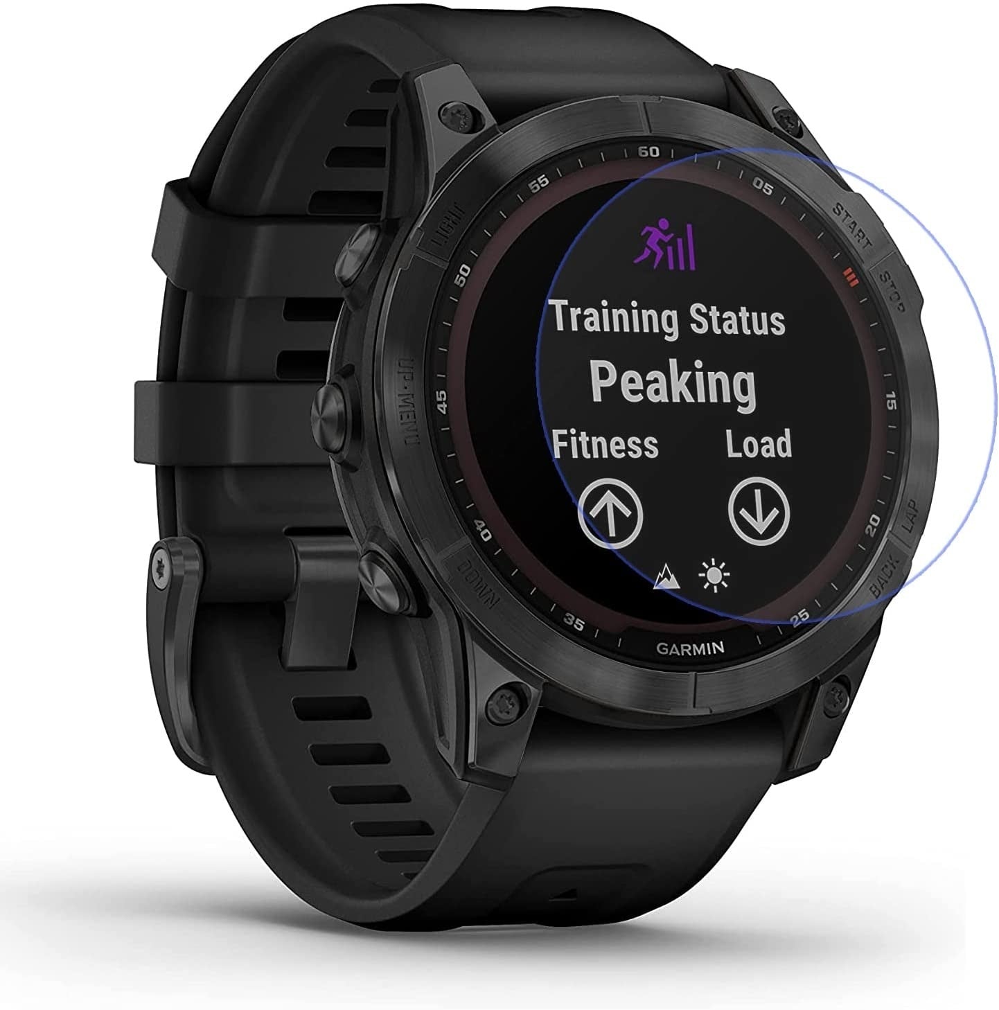 Glass Screen Shield For Smartwatch By Garmin Fenix 7 Solar