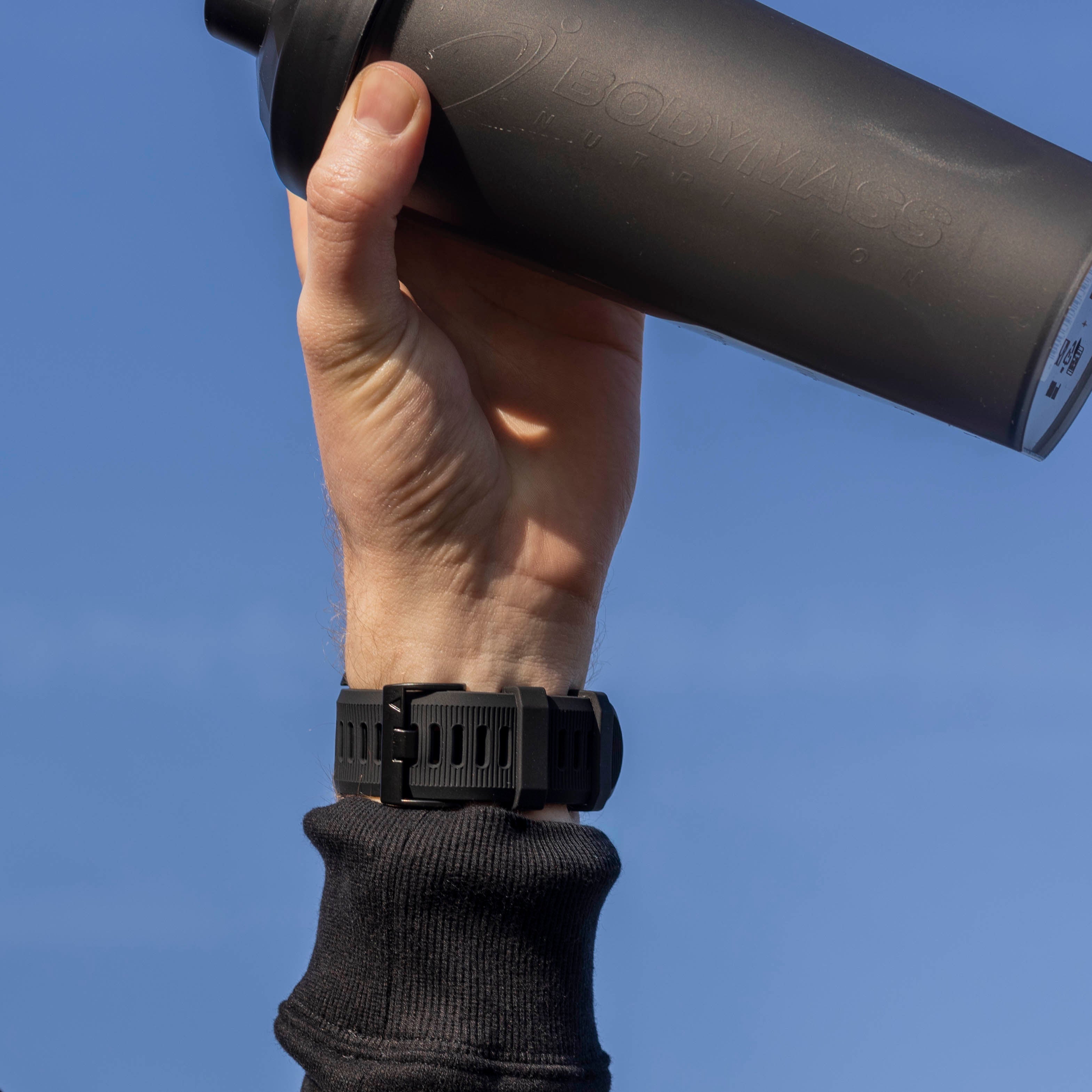 Garmin Fenix silikonarmband för Fenix-serien svart rem