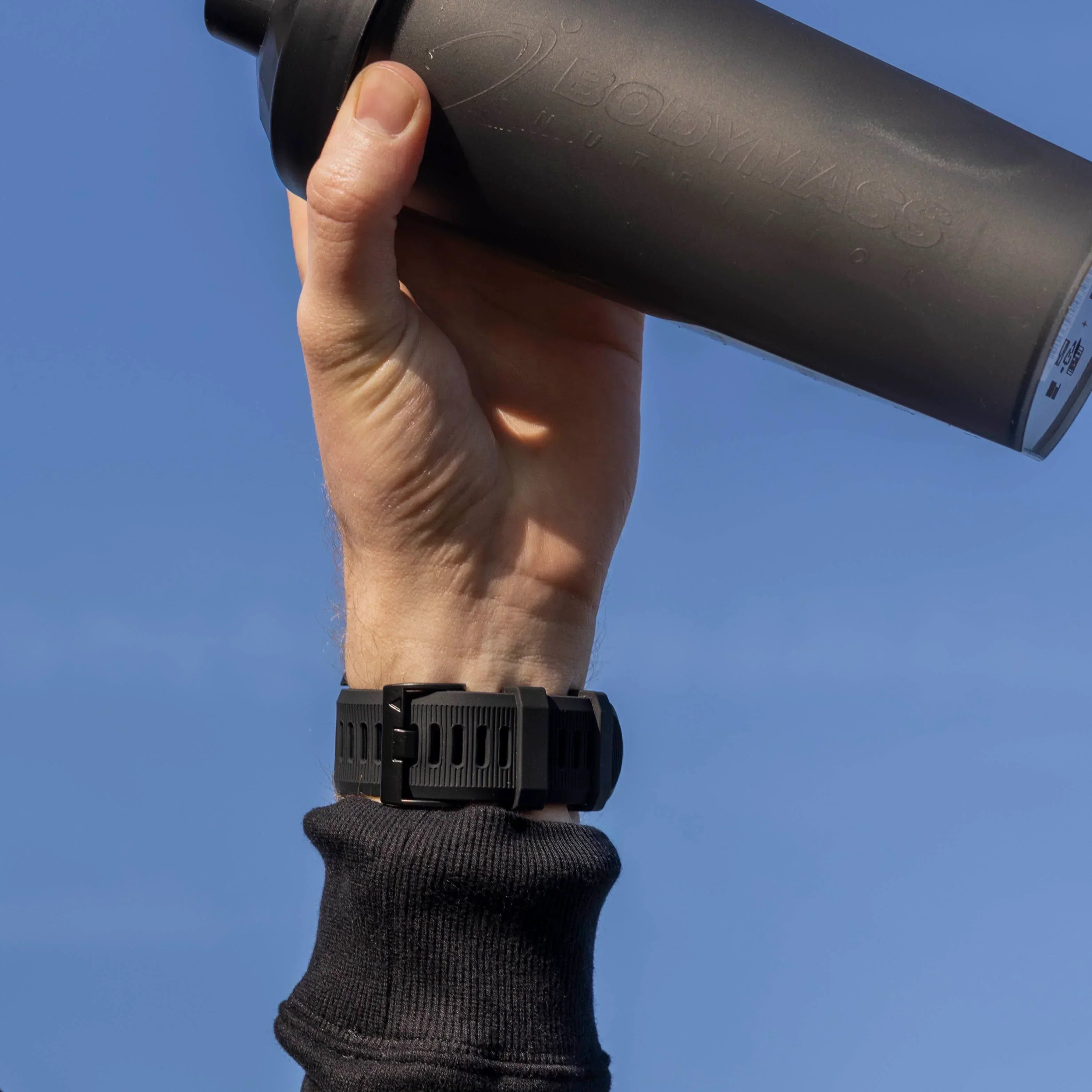 Correia de Substituição para Relógio Garmin Fenix 7 em Silicone Preto
