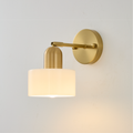 Bauhaus Colored Glass Wall Light | Ormexis