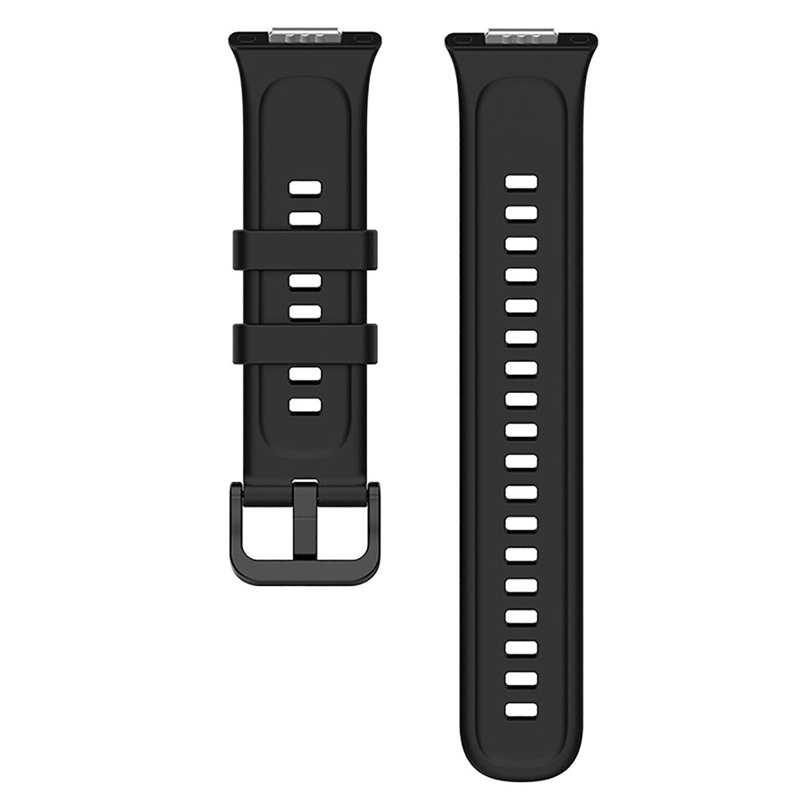 Pulseira de Substituição em Silicone Preto para Huawei Watch Fit 2