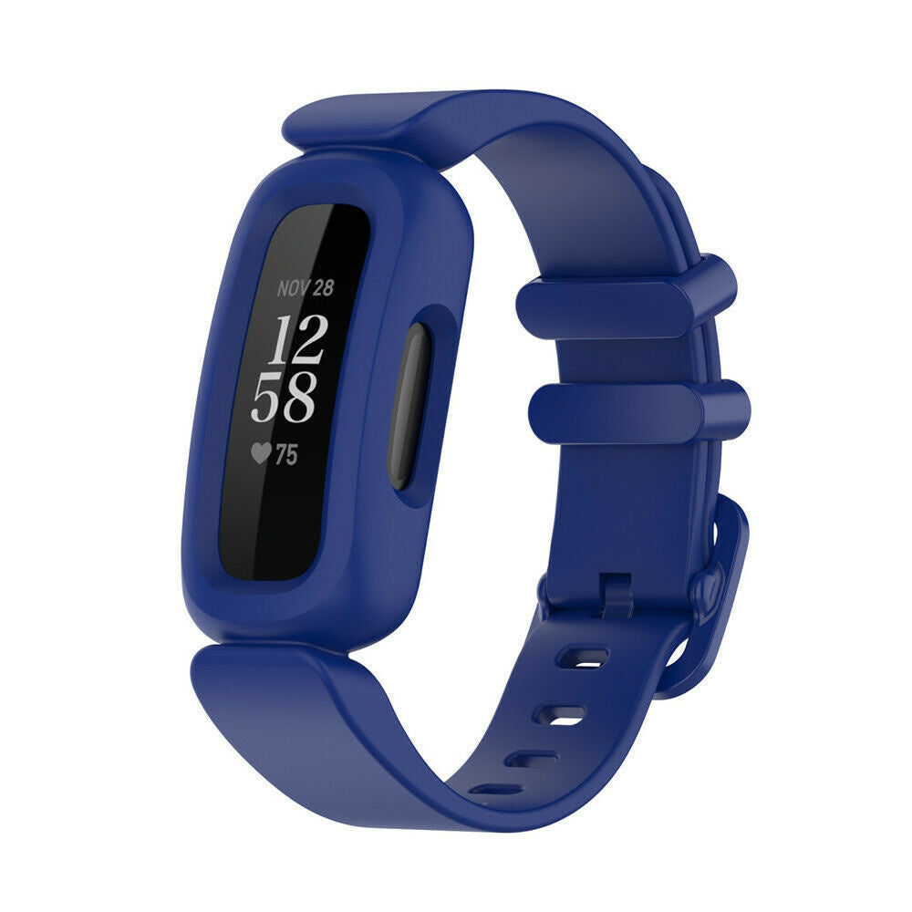 Silikonový pásek Deep Blue pro fitness náramek Fitbit Ace 3