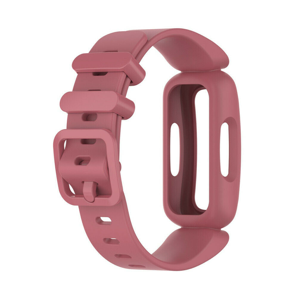 Watermelon Tone Silicone Band For Fitbit Ace 3 Watch