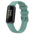 Fitbit Inspire 3 Green Silicone Watch Band Replacement