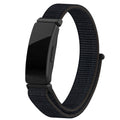 Black Nylon Wrist Strap For Fitbit Inspire HR And Inspire 2