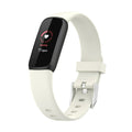 Off White Silicone Strap Replacement Band For Fitbit Luxe
