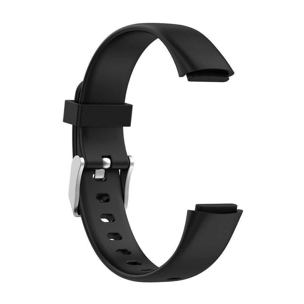 Fitbit Luxe Black Silicone Strap For Fitbit Luxe Replacement Band