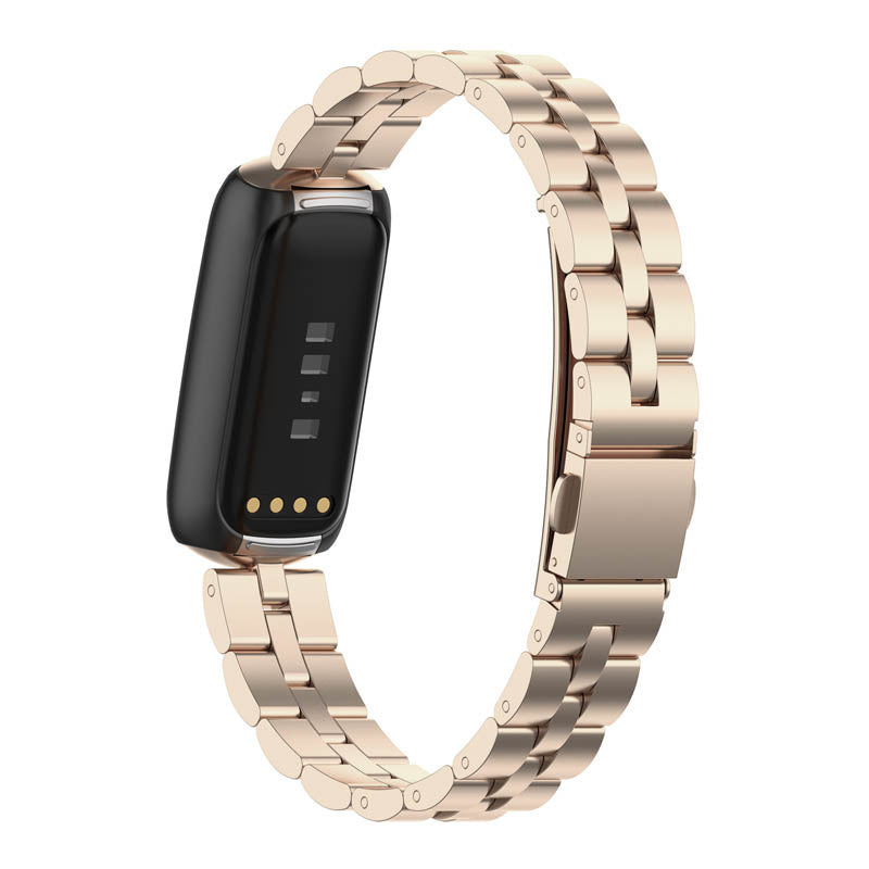 Fitbit Luxe Edelstahlarmband in Champagnerton Edition