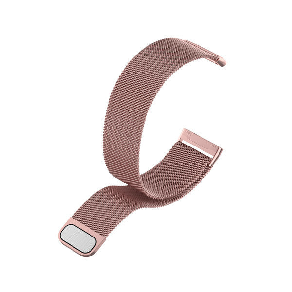 Cinturino Milanese Rosa per Fitbit Versa 4 Smartwatch