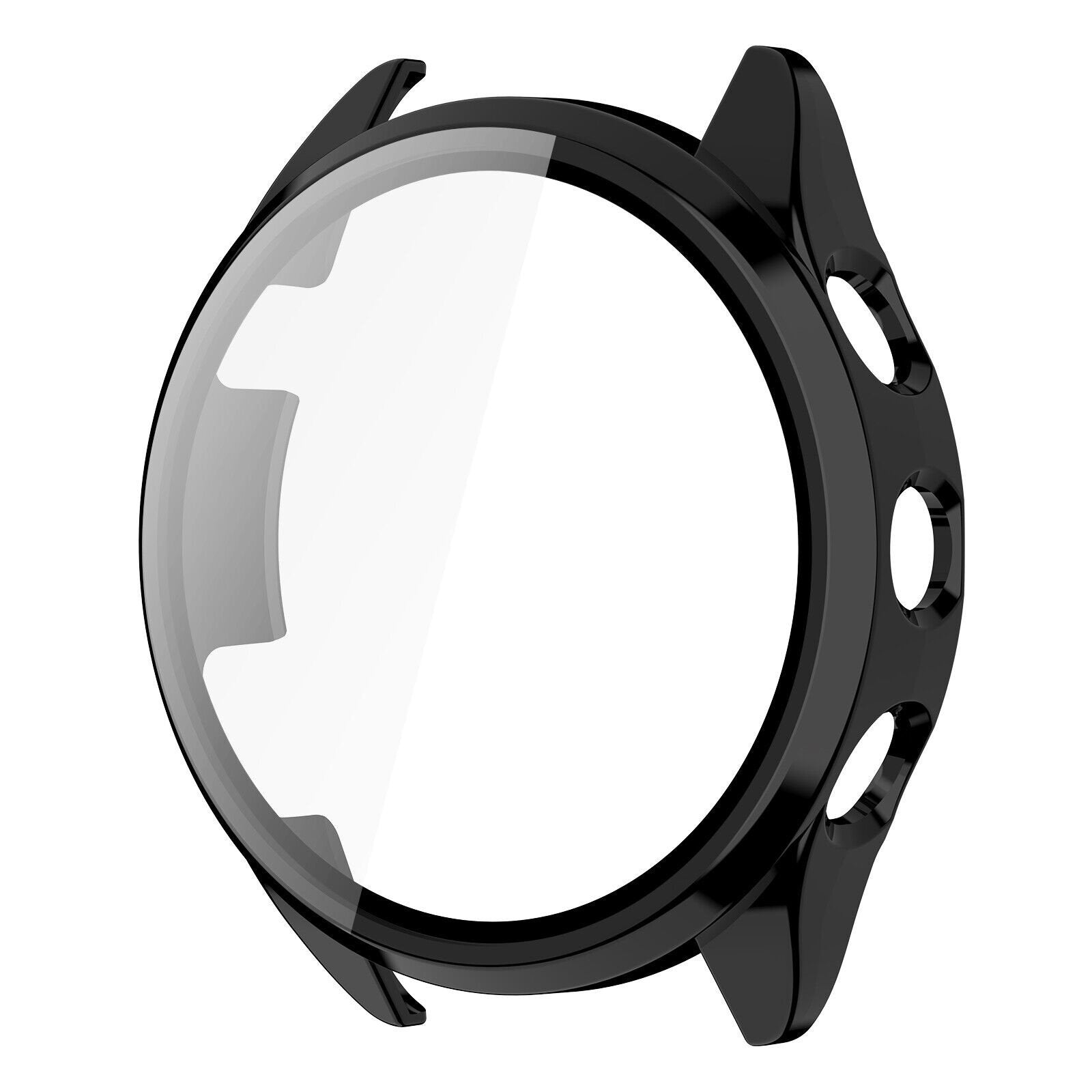 Garmin Forerunner 165 Schwarze Glas-Frontschutz-Hülle