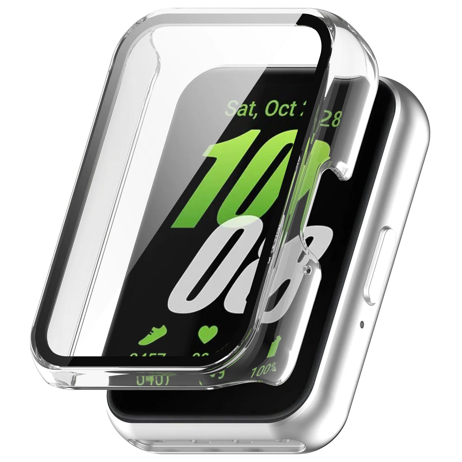 Capa Protetora Transparente de Vidro para Samsung Galaxy Fit 3