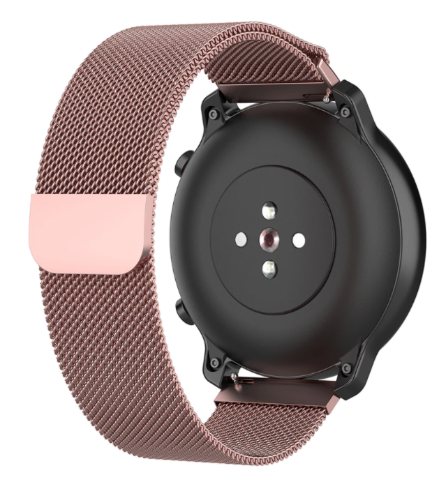 Růžový milánský řemínek pro Samsung Galaxy Watch 3 41mm