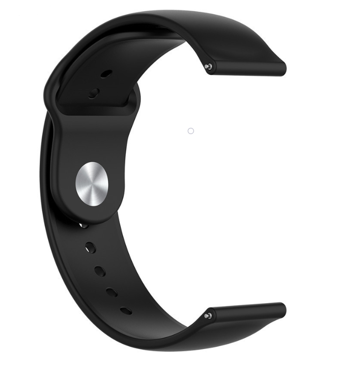Samsung Galaxy Watch 3 45mm Sort Rem Sport Erstatningsrem