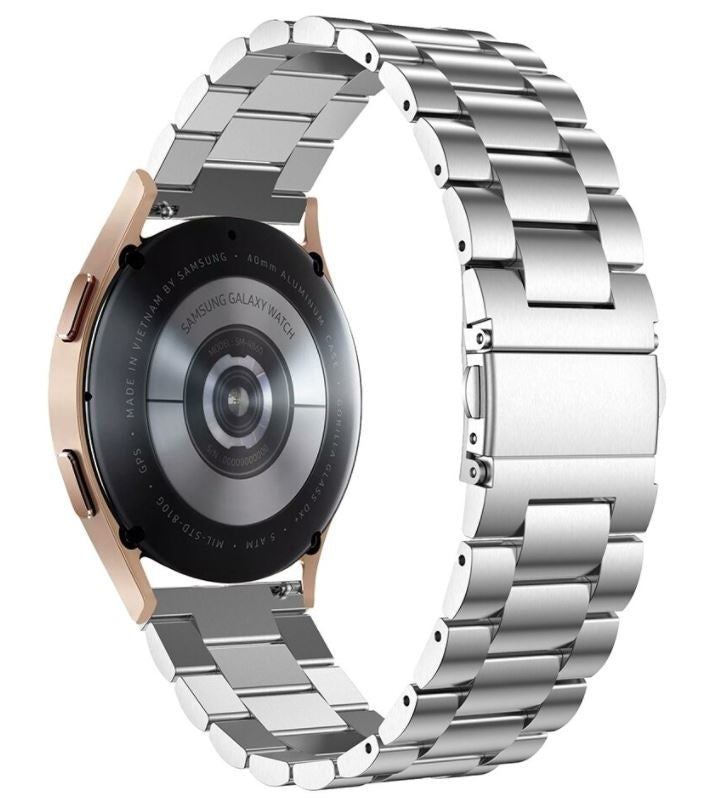 Samsung Galaxy Watch 4 40mm stříbrný ocelový řemínek