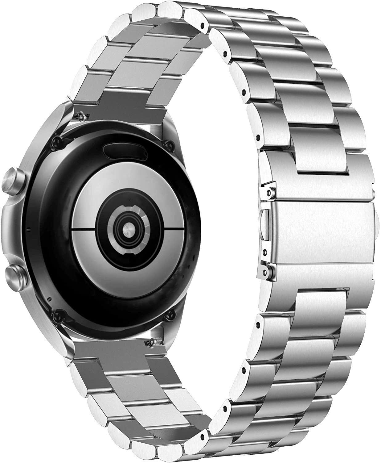 Samsung Galaxy Watch 4 Classic Pulseira de Aço Prateada