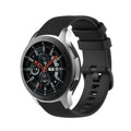 Samsung Galaxy Watch 46mm Black Premium Silicone Strap