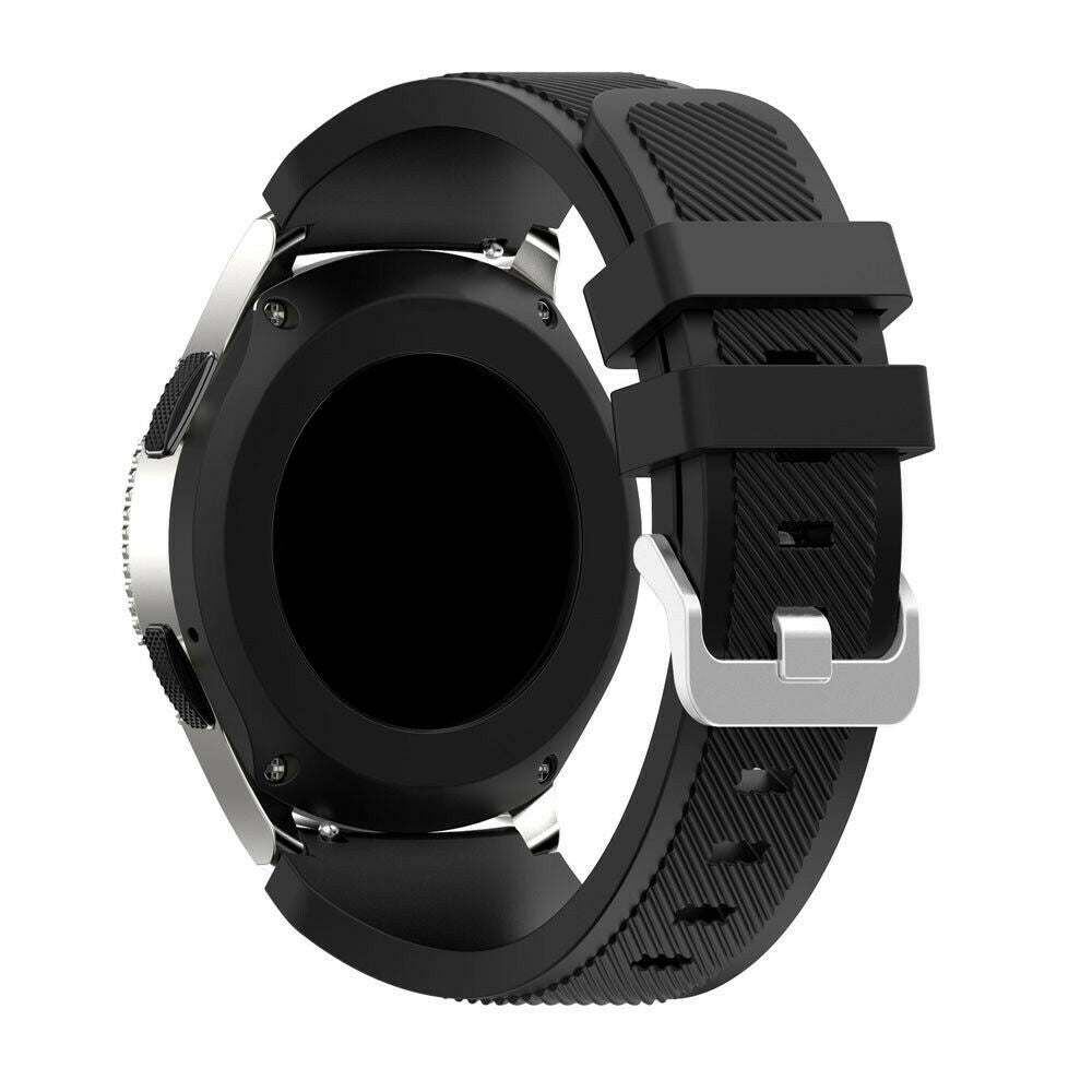 Samsung Galaxy Watch 46mm Curea din silicon negru