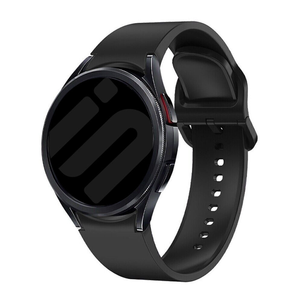 Curea neagră din silicon pentru Samsung Galaxy Watch 7 40mm