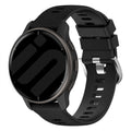 Garmin Venu 2 ブラック シリコン交換用ウォッチバンド
