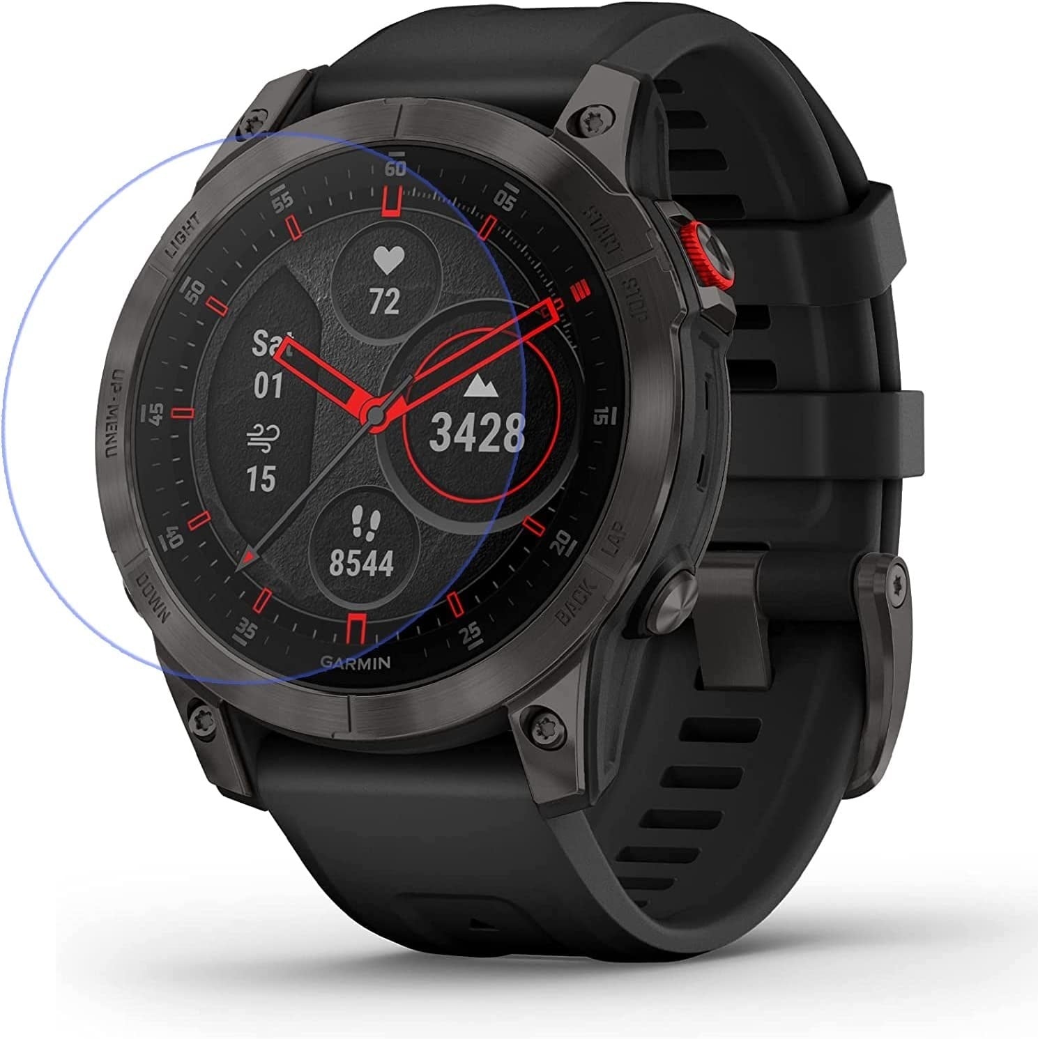 Ochranná fólie na displej chytrých hodinek Garmin Epix Gen 2
