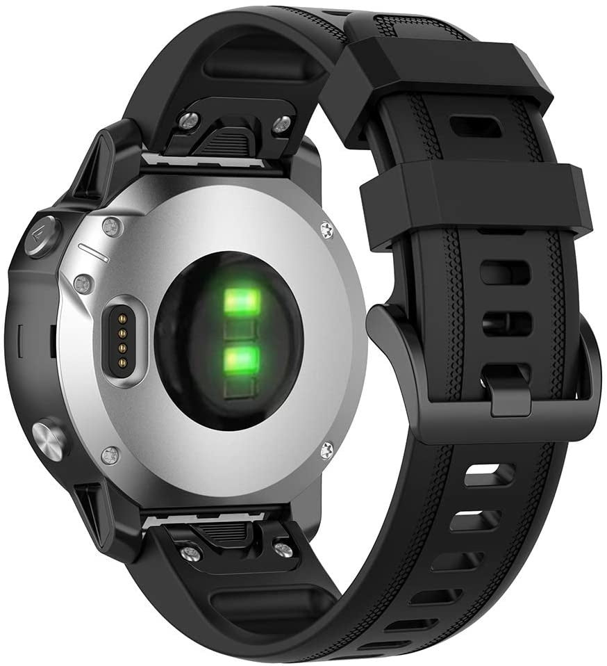 Szilikon óraszíj Garmin Fenix 5S és 6S modellekhez