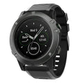 Garmin Fenix silikonarmband för Fenix-serien svart rem