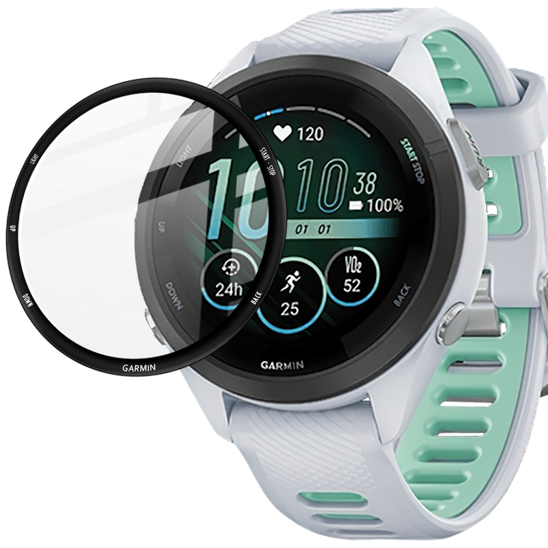 Garmin Forerunner 265s PMMA schermbeschermer voor smartwatch