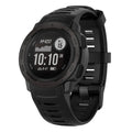 Garmin Instinct silikonarmband 1/2 svart klockarmband