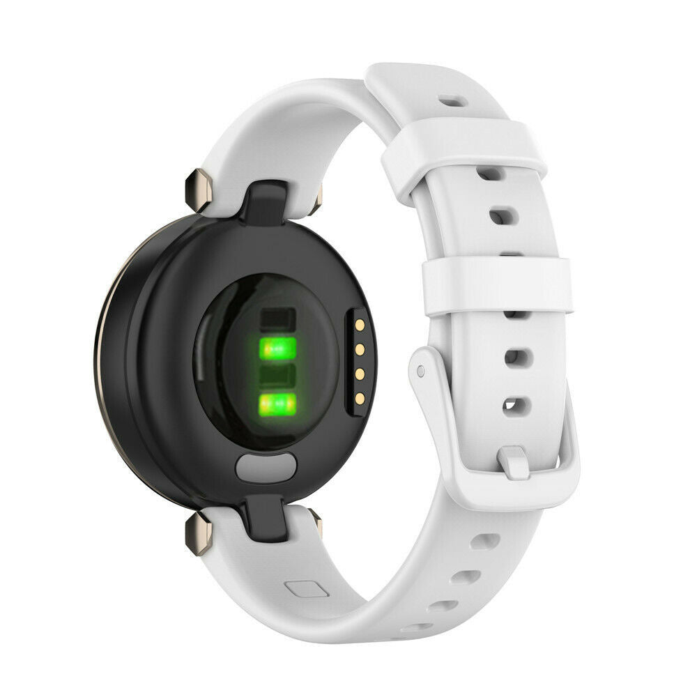 Correa Garmin Lily en silicona blanca para reloj Lily