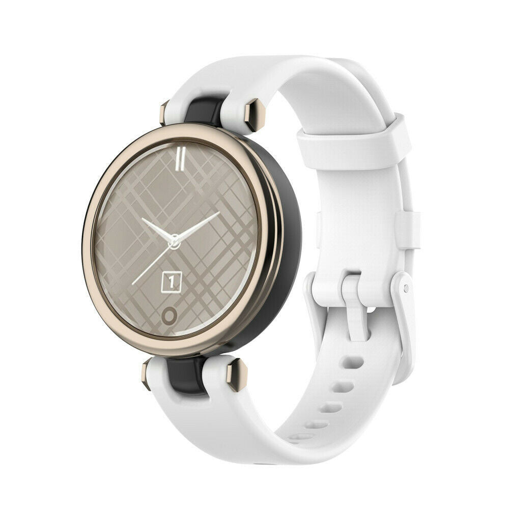 Correa Garmin Lily en silicona blanca para reloj Lily