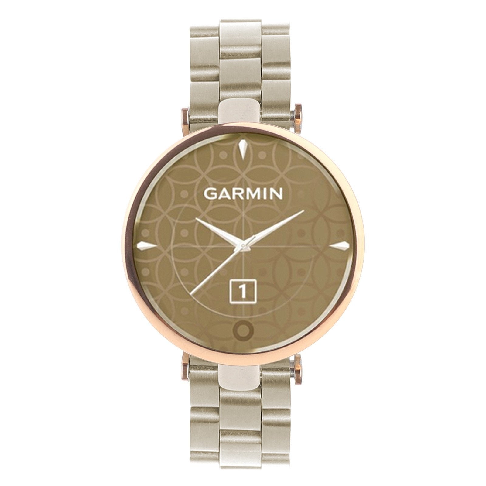 Náhradní ocelový řemínek Garmin Lily v barvě šampaňského