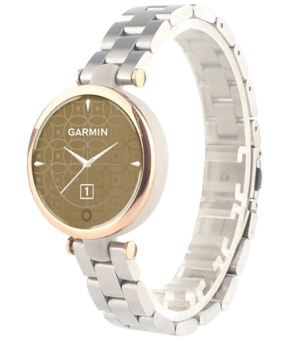 Garmin Lily Silberfarbenes Edelstahlarmband, Elegantes Accessoire