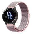 Correa de nylon rosa y gris de repuesto para Garmin Venu 2S