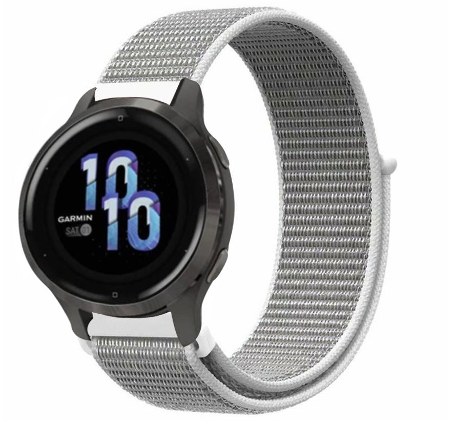 Šedý nylonový řemínek pro náhradní pás Garmin Venu 2s