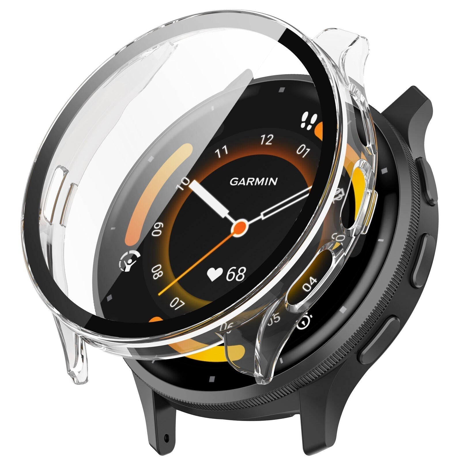 Custodia Protettiva in Vetro Trasparente Garmin Venu 3s per Smartwatch